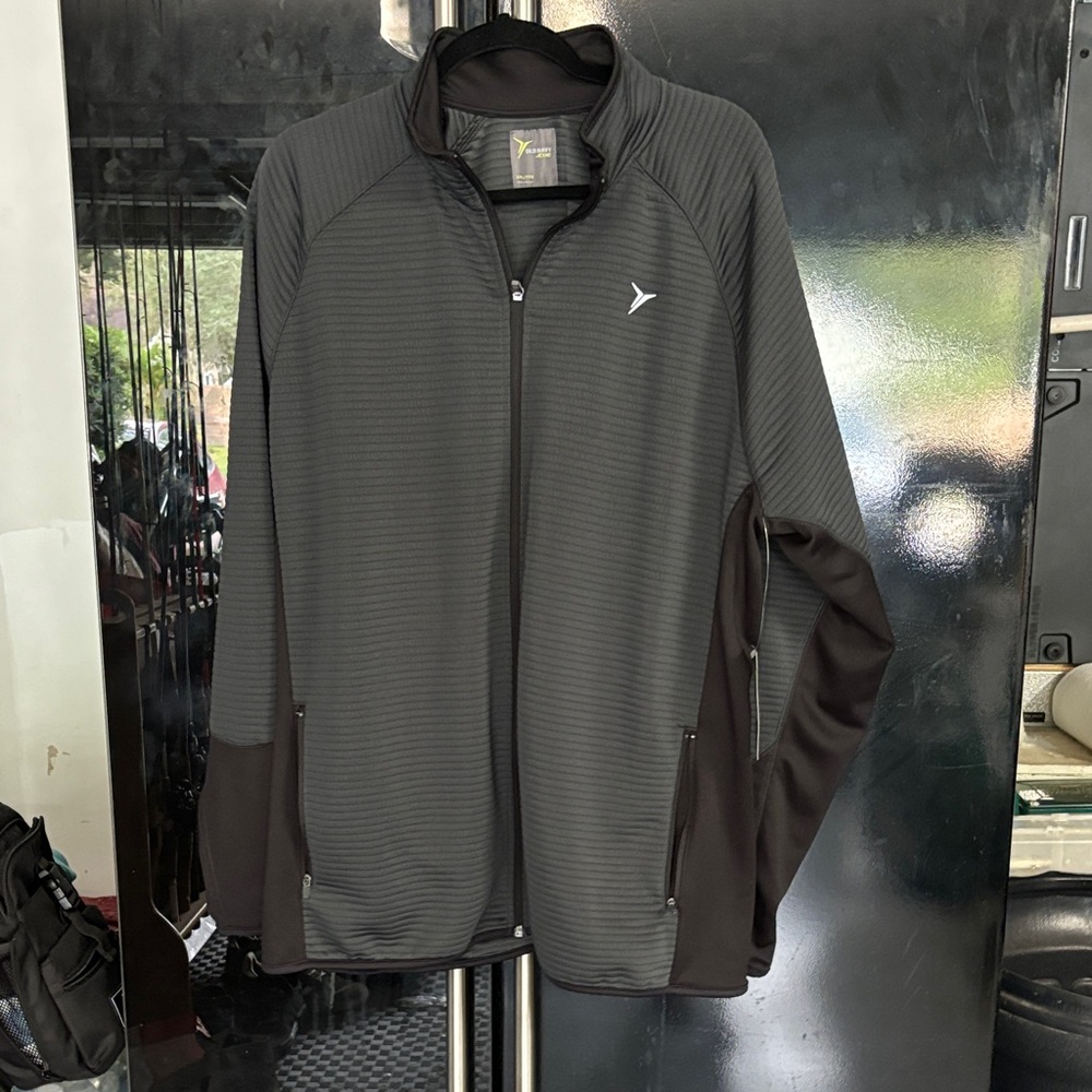 NWT Old Navy Active Men's Charcoal Lightweight Jacket